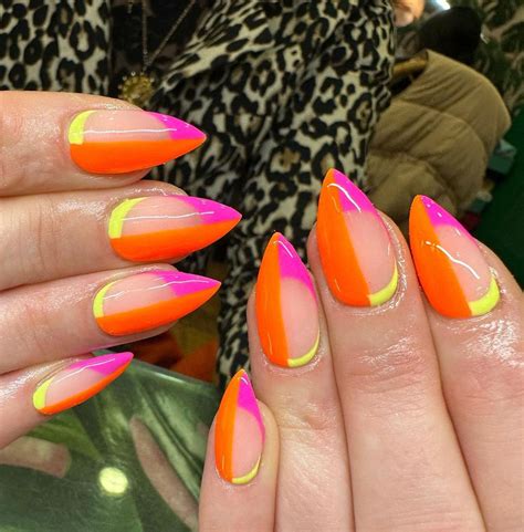 neon nails 2022|beautiful neon nails.